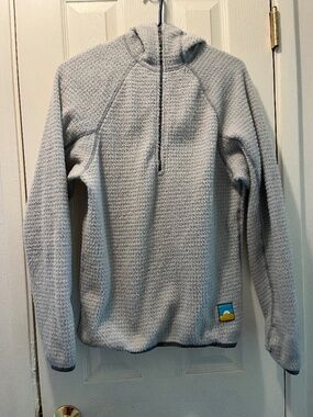 Senchi Designs Alpha 120 Hoody Half Zip Small Smoke